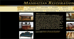 Desktop Screenshot of manhattanrestorations.com